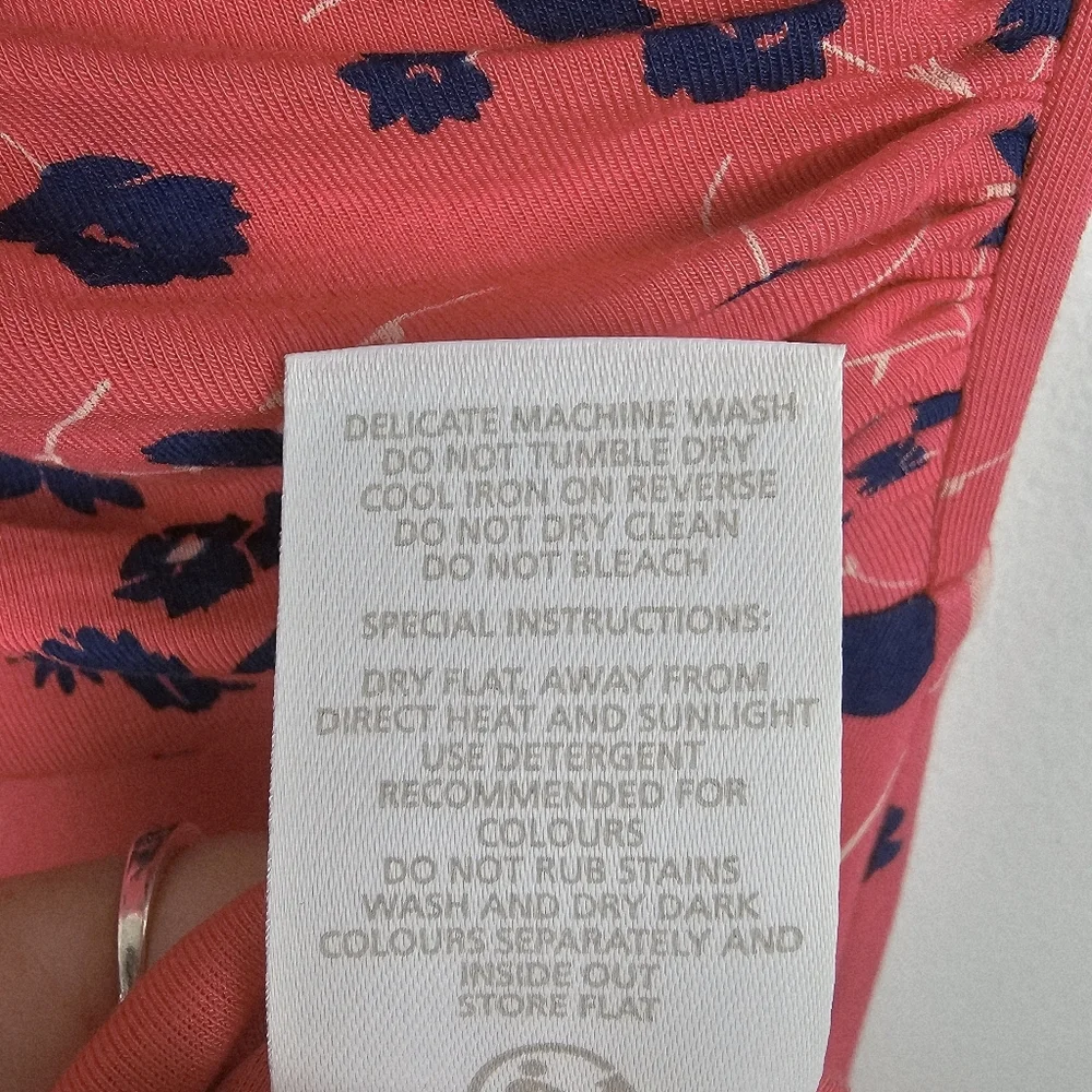 Boden Pink Georgia Blue Floral Maxi Dress NWT - Picture 11 of 11